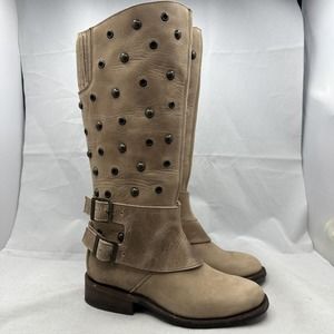 Johnny Ringo Studded Brown Boots